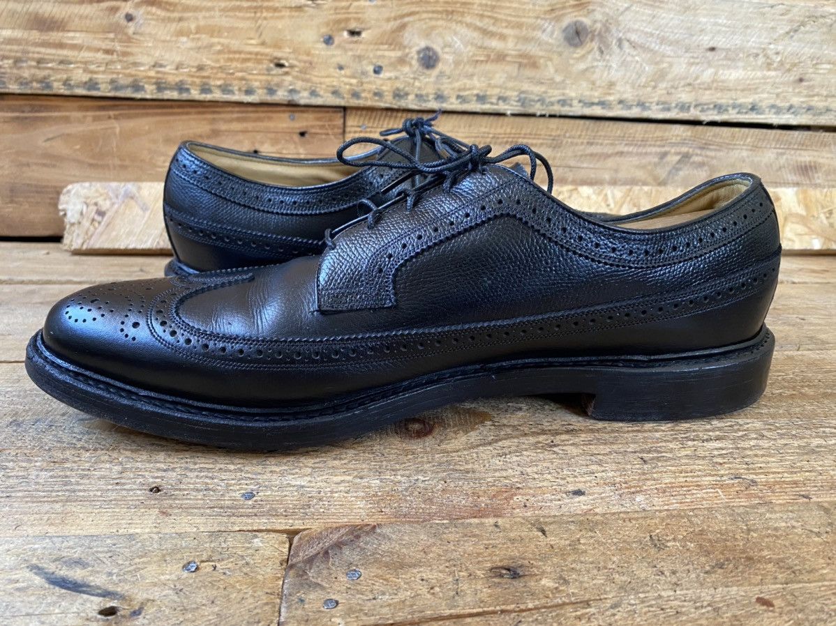 Florsheim × Vintage Vintage pebble grain wingtip oxford leather shoes 12C Size US 12 / EU 45 - 12 Thumbnail
