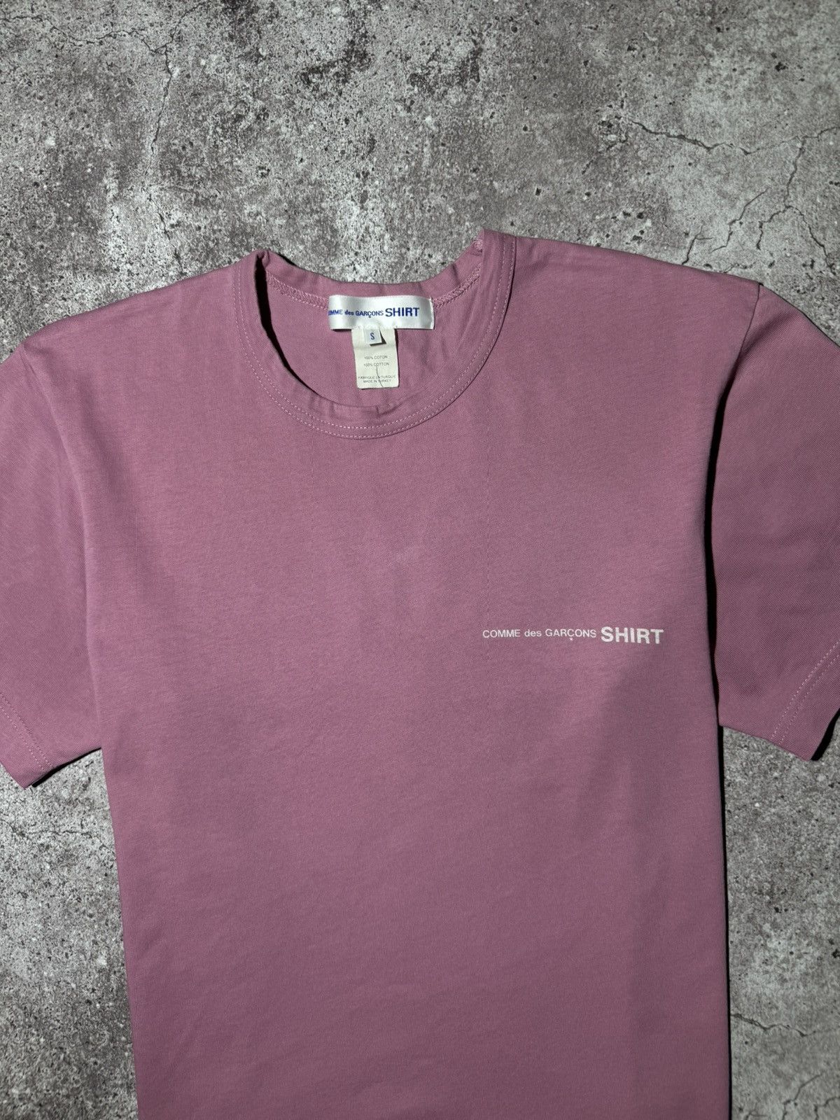 Comme des Garcons Comme des Garçons pink t-shirt Size US S / EU 44-46 / 1 - 2 Thumbnail