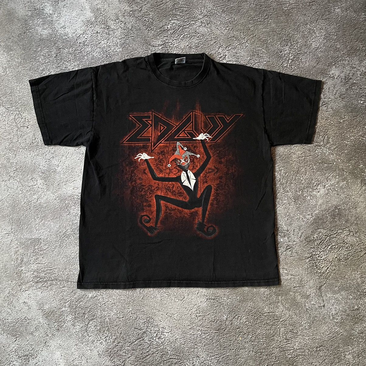 Vintage Vintage 2000s Edguy Band Tee Graphic Horror Punk Grunge L Size US L / EU 52-54 / 3 - 2 Thumbnail