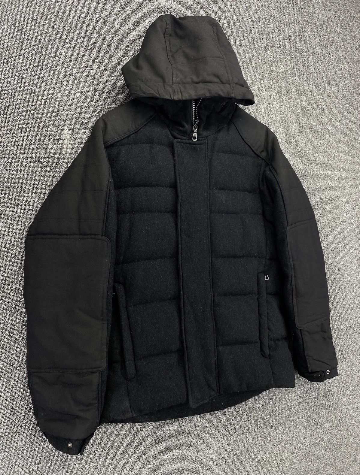 Jil Sander × Uniqlo Jill Sander x Uniqlo Hooded Black Down Jacket Size US M / EU 48-50 / 2 - 2 Thumbnail
