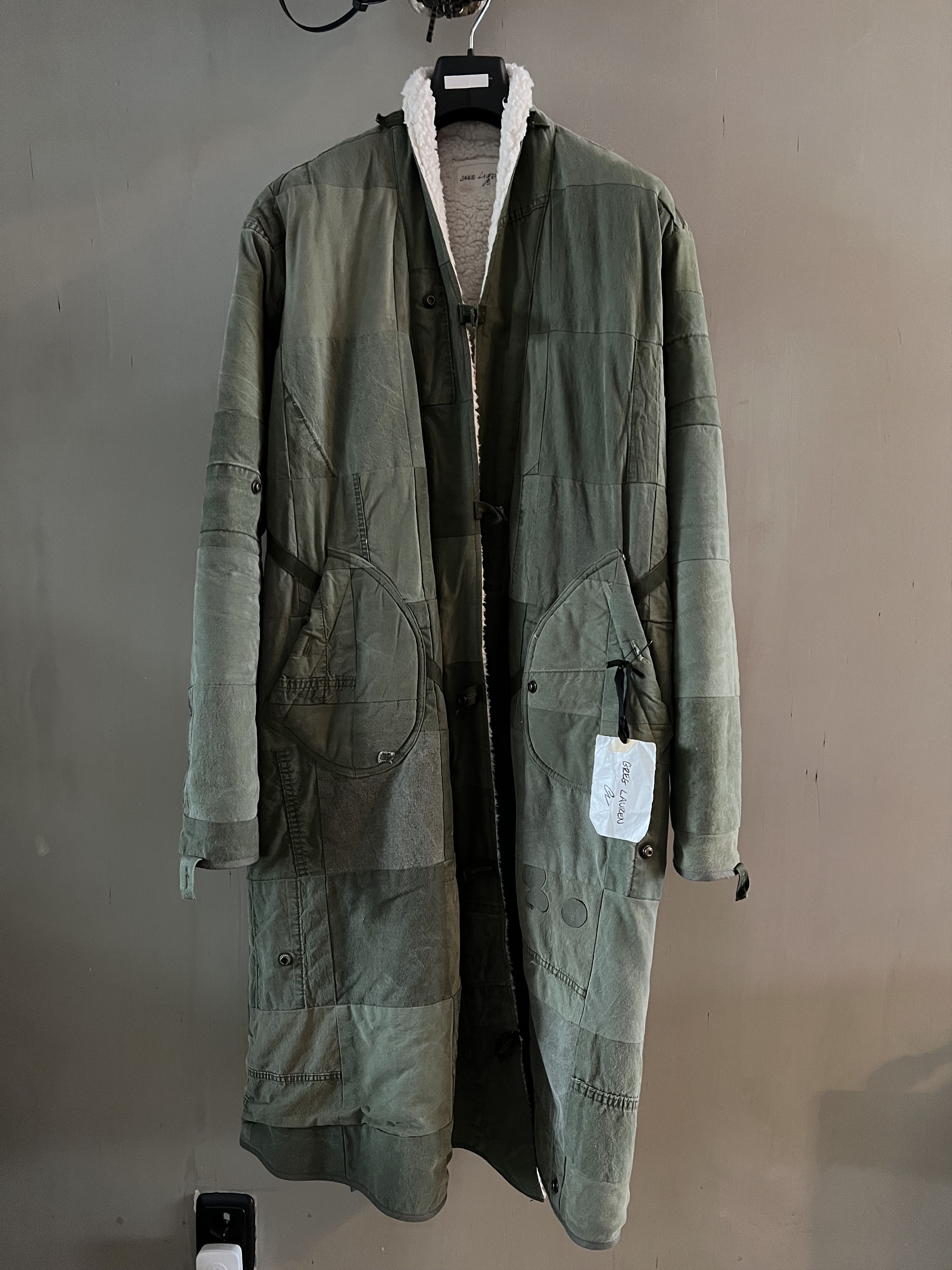 Greg Lauren ARMY TENT SCRAPWORK LONG GL1 * NEW** Size US XL / EU 56 / 4 - 1 Thumbnail