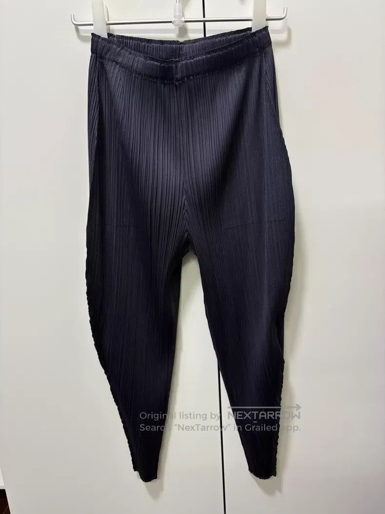 Issey Miyake Issey Miyake Pants Blue Black Size 25" / US 0 / IT 36 - 1 Thumbnail