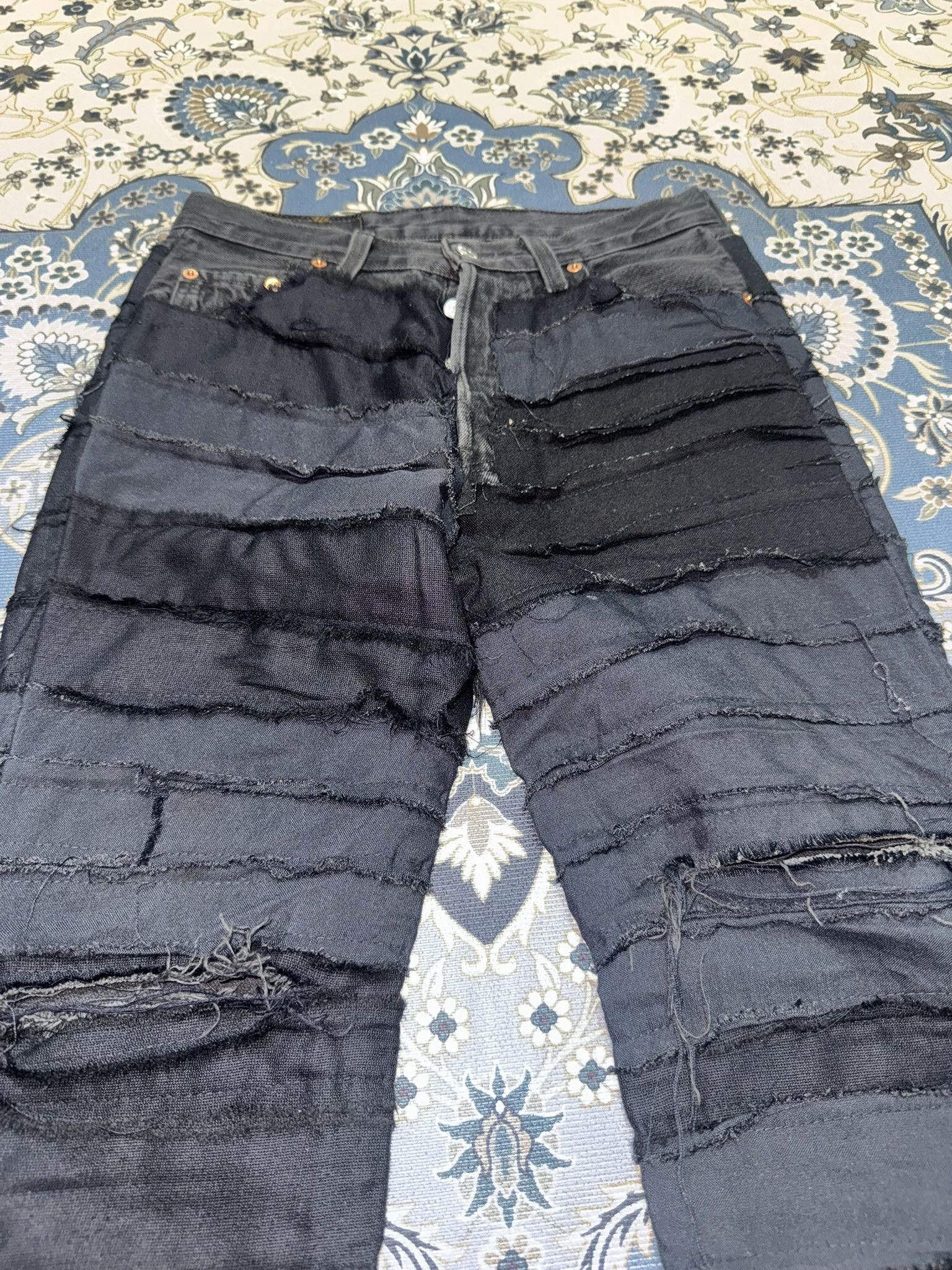 Levi's Levi's 501 Custom Hagi Distressed Denim Hysteric inspire Size US 29 - 3 Thumbnail