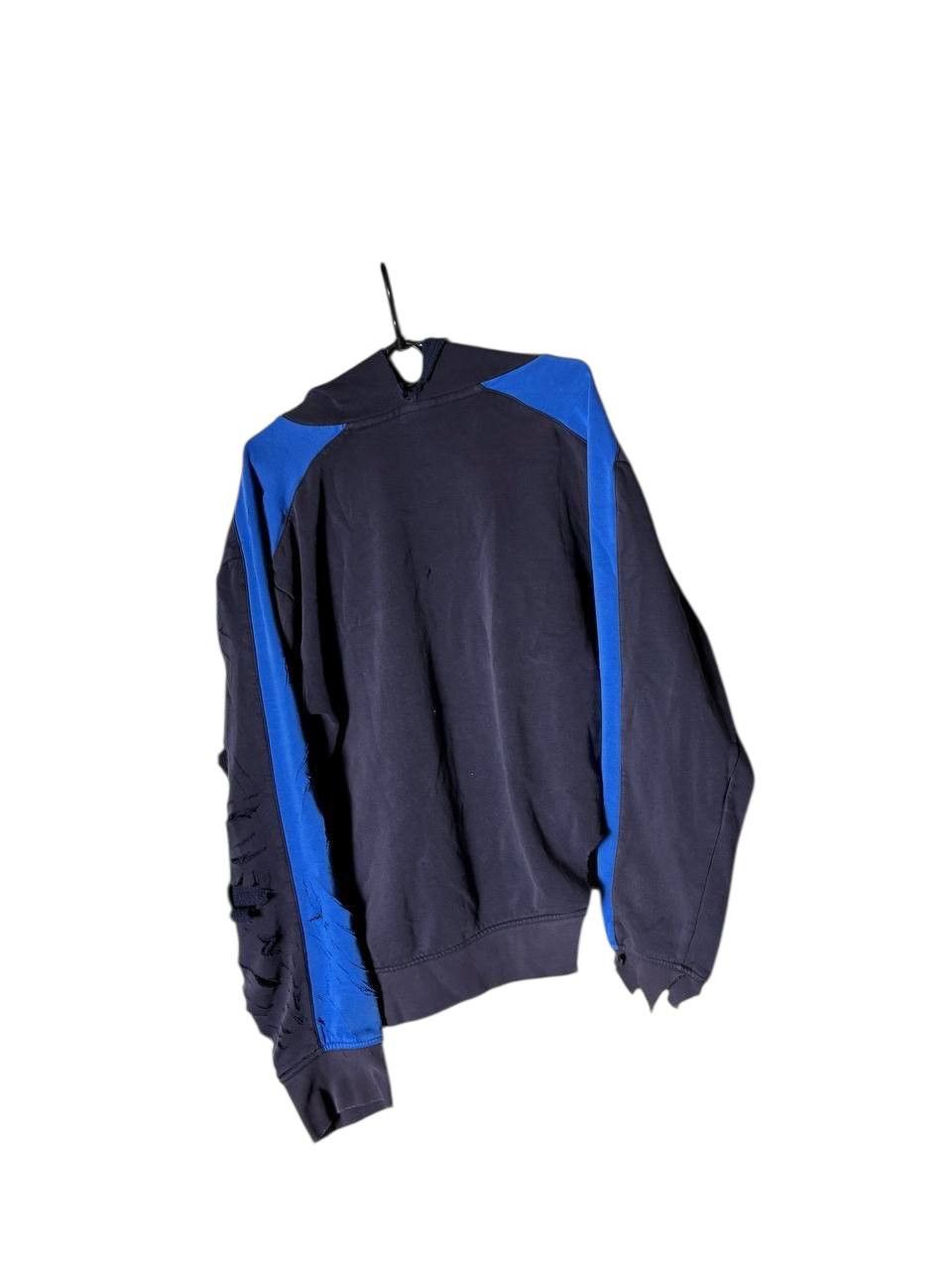 Designer Custom 1 of 1 NIKE CRAZY DISTRESSED HOODIE Vintage Size US M / EU 48-50 / 2 - 16 Thumbnail