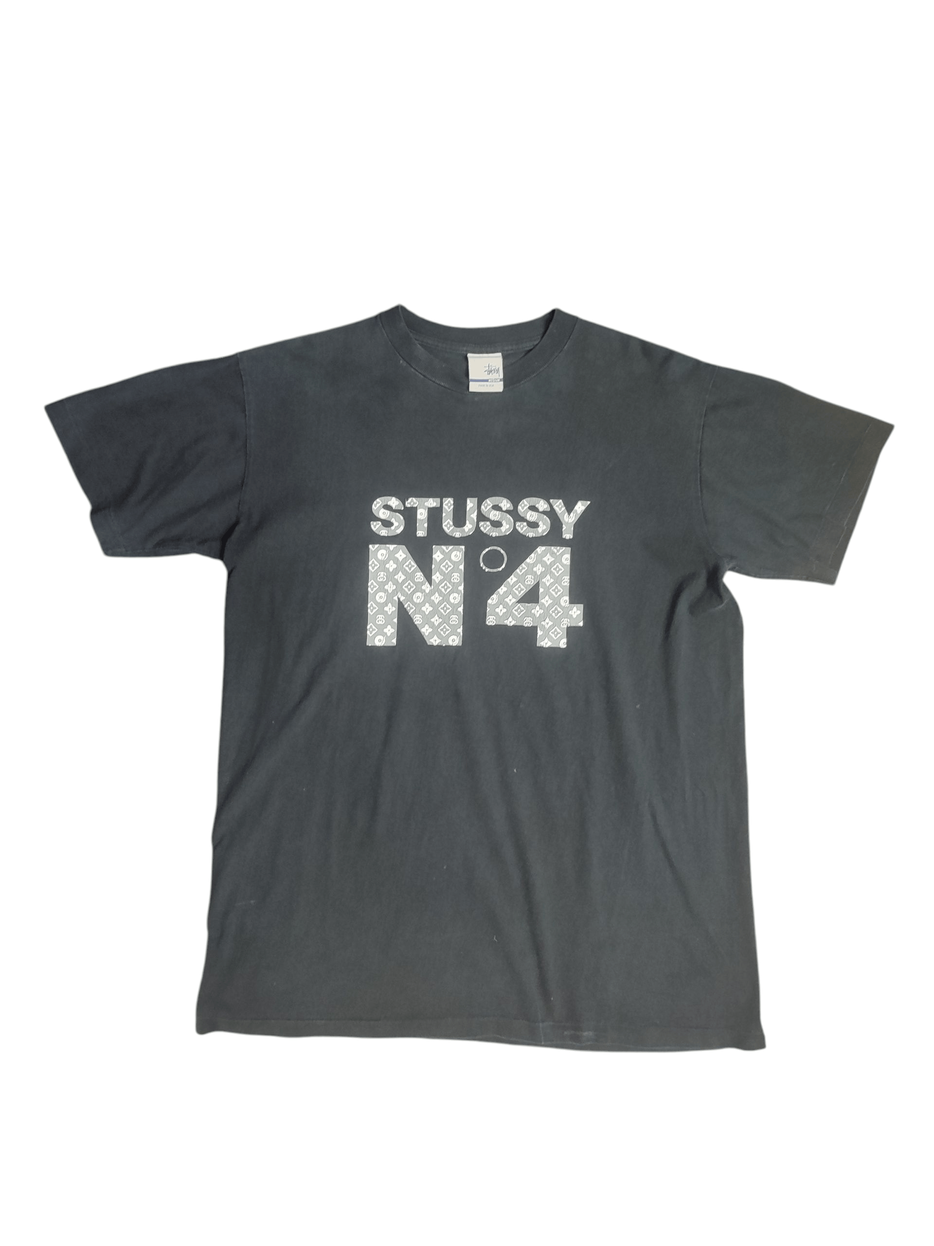 Stussy [DELETED] Stussy N4 R/O LV 2000s Vintage Tshirt Size US M / EU 48-50 / 2 - 2 Thumbnail