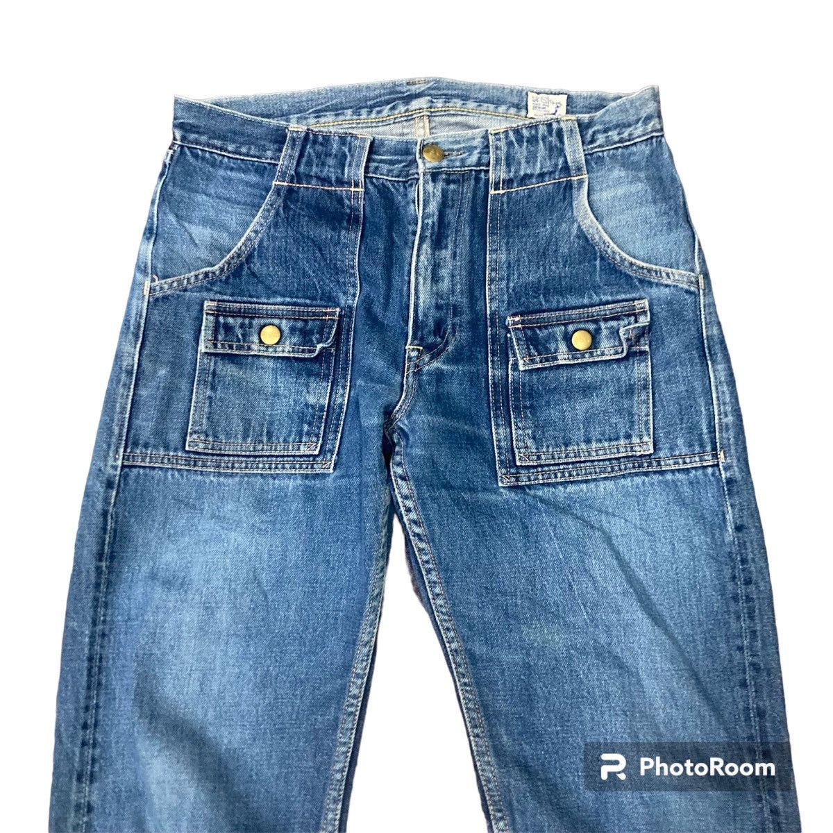 Orslow VINTAGE ORSLOW SELVEDGE BUSH PANT JEANS Size US 30 / EU 46 - 3 Thumbnail