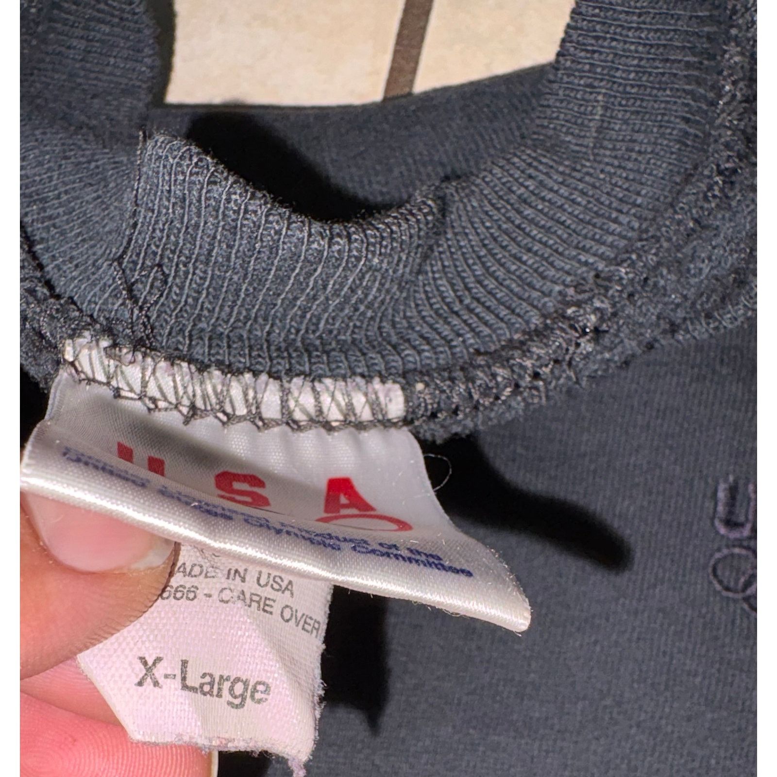 USA Olympics Vintage Olympics USA black crewneck XL Size US XL / EU 56 / 4 - 6 Thumbnail