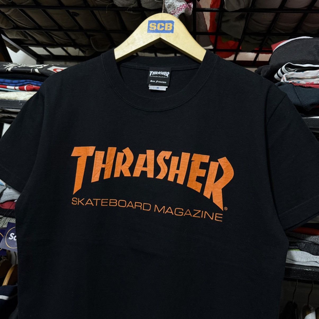 Thrasher Thrasher skate mag japan release tshirt black Size US M / EU 48-50 / 2 - 2 Thumbnail