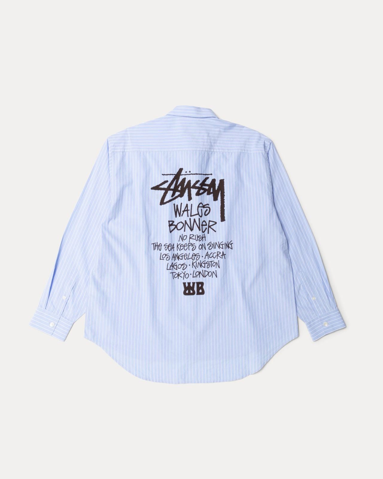 WALES BONNER x STUSSY POPLIN SHIRT