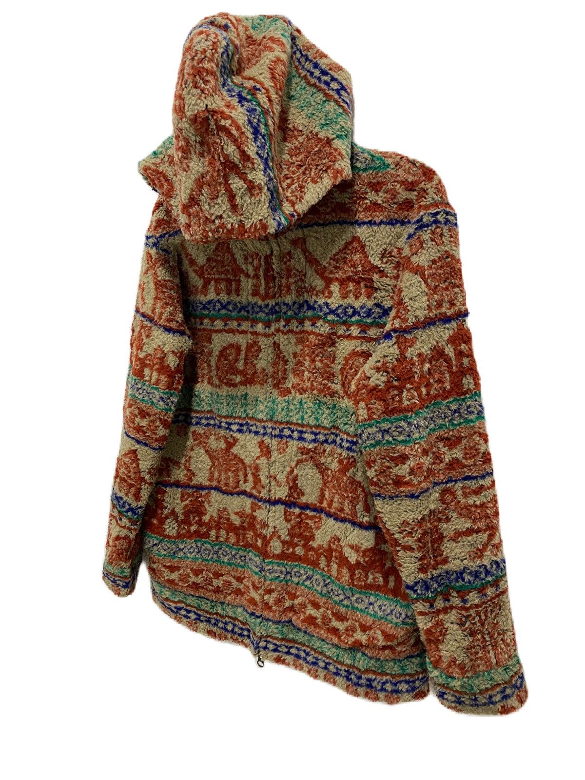 Issey Miyake NE-NET ART SHERPA ZIPPER JACKET ISSEY MIYAKE DIVISON BRAND Size US M / EU 48-50 / 2 - 2 Thumbnail