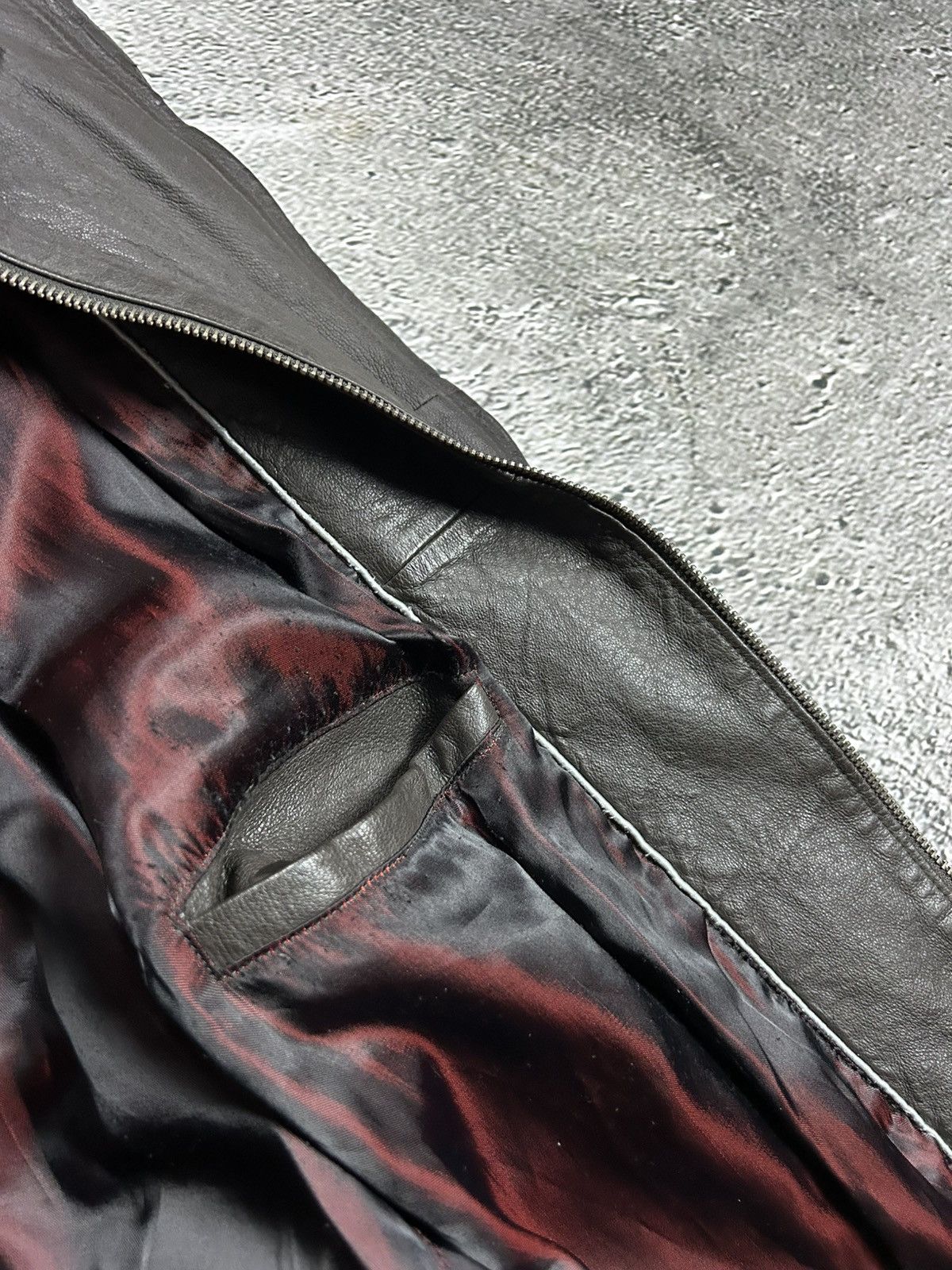 Burton Vintage Burton Leather Jacket Avant Garde Rare Brown Size US XL / EU 56 / 4 - 11 Thumbnail