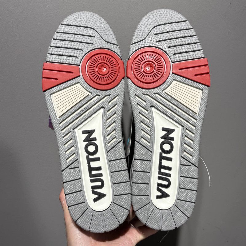Louis Vuitton Louis Vuitton Trainer Low-Top Fashion Sneakers -2508 Size US 8 / EU 41 - 4 Thumbnail
