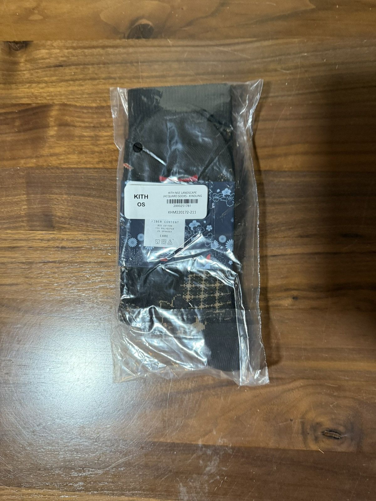 Columbia × Kith Kith x Columbia NSE Landscape Socks in “Kindling” Logo Size ONE SIZE - 4 Thumbnail