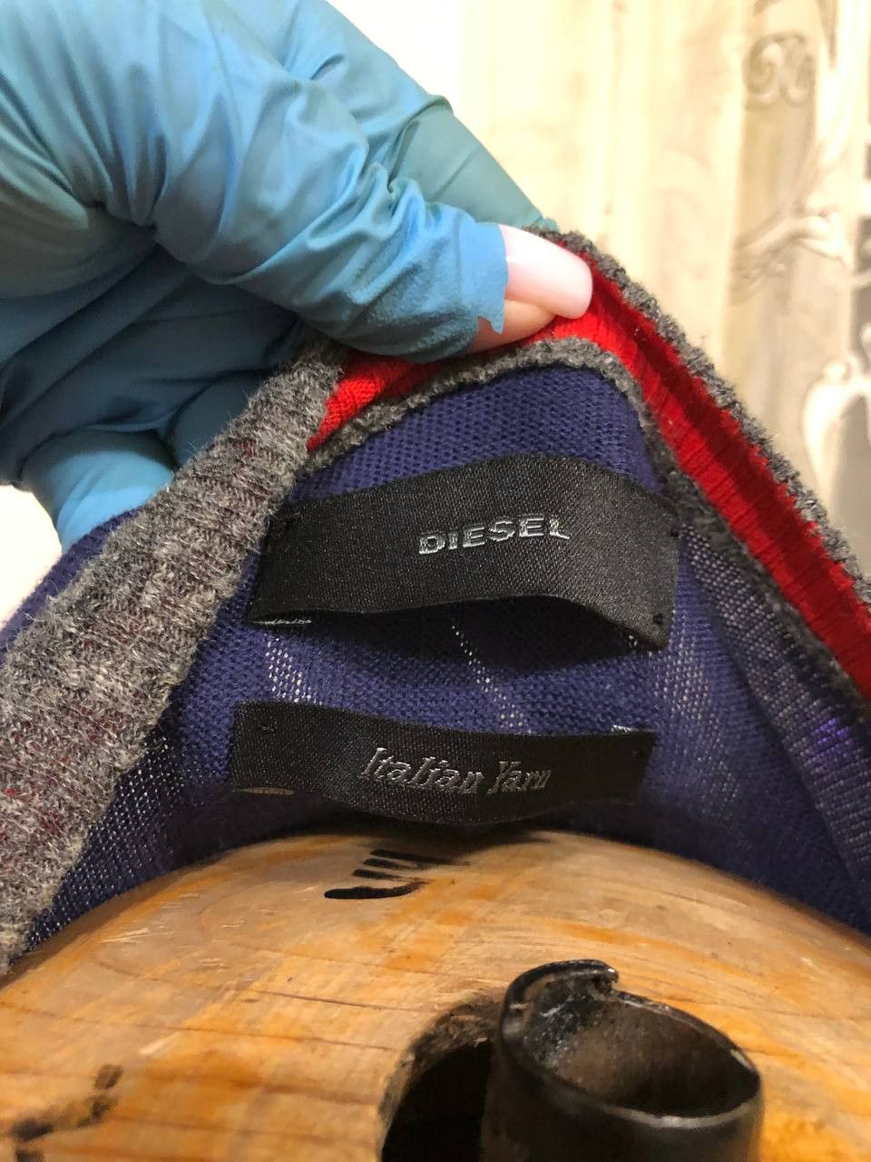 Diesel Diesel Big Logo Sweater Sweatshirt Knitwear Knitting Vintage Size M / US 6-8 / IT 42-44 - 8 Thumbnail