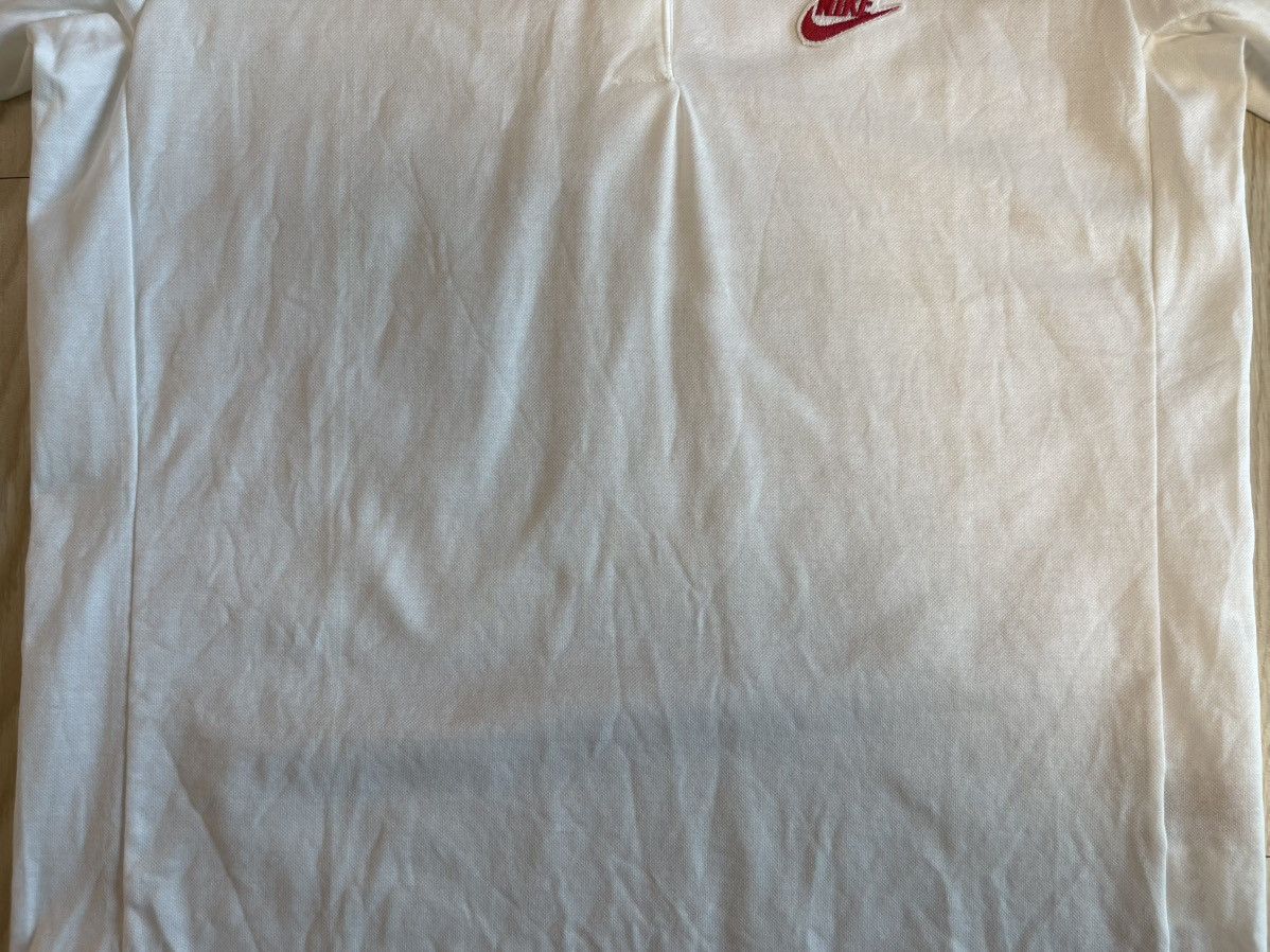 Nike Nike Blue Tag Japan Edition 80’s Vintage Polo Pique T-shirt Size M / US 6-8 / IT 42-44 - 3 Thumbnail