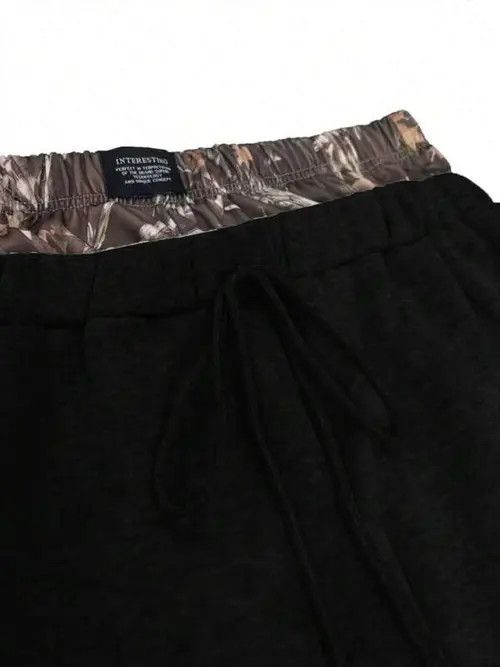 VIBE Double drawstring baggy drip drill sweatpants Size US 36 / EU 52 - 3 Thumbnail