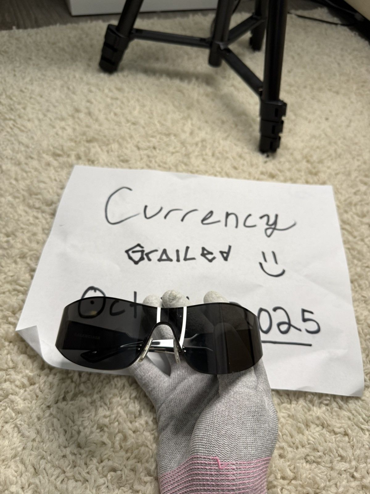 Balenciaga Balenciaga MonoCat SunGlasses Size ONE SIZE - 3 Thumbnail
