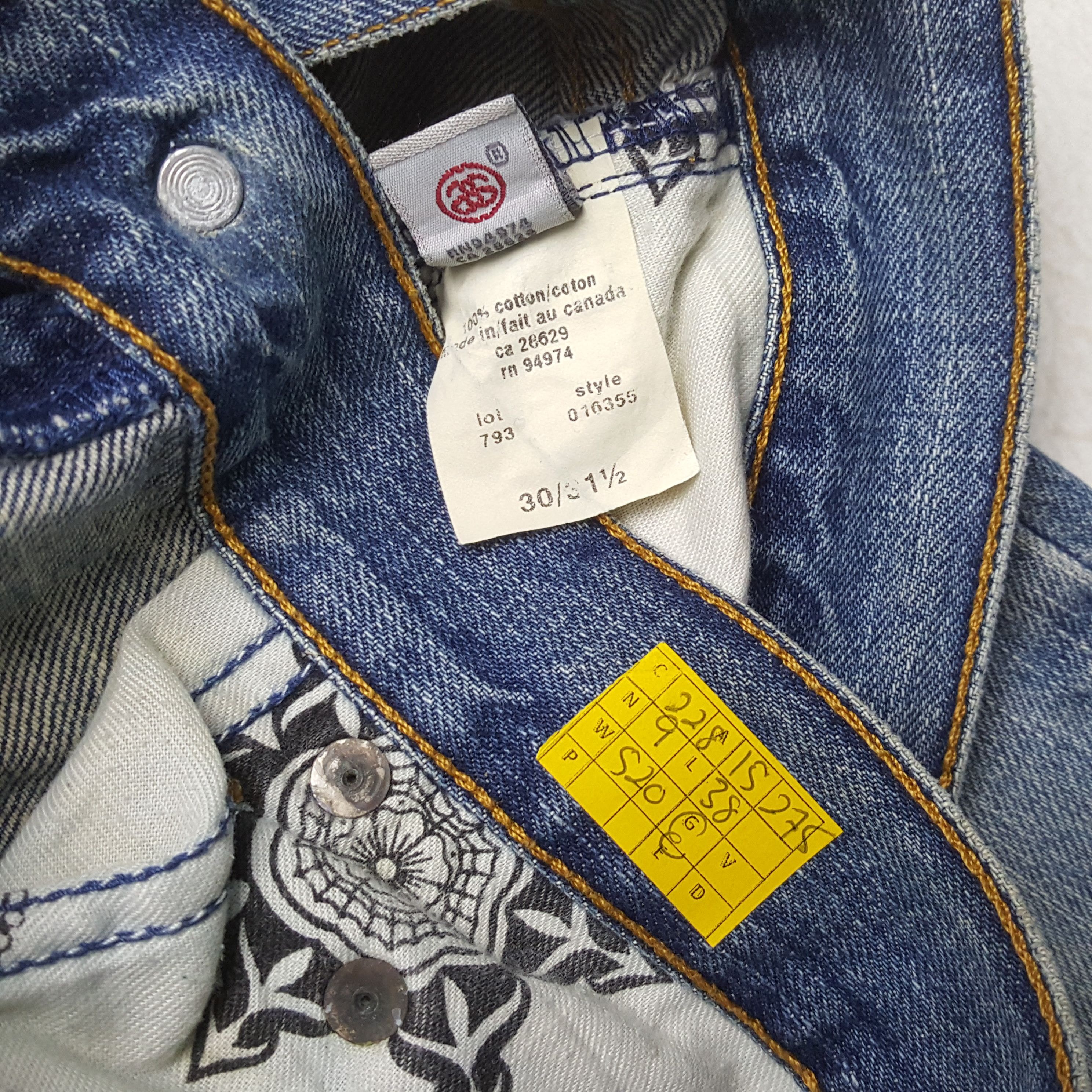 Stussy × Vintage Vintage STUSSY American Streetwear Style Jeans Size US 30 / EU 46 - 13 Thumbnail