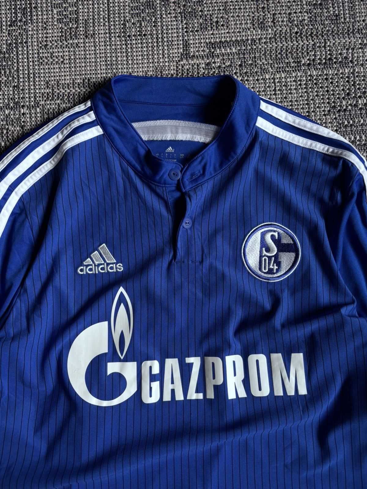 Adidas Adidas FC Schalke 04 Home Soccer Street Wear Jersey Size US L / EU 52-54 / 3 - 3 Thumbnail