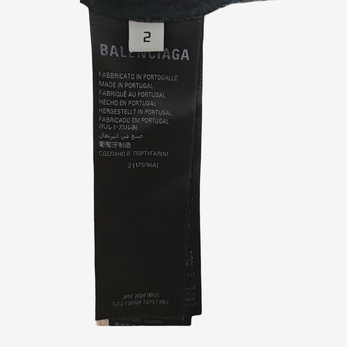 Balenciaga Balenciaga FW24 Paris Liberty Hoodie Sz.2 Size US M / EU 48-50 / 2 - 4 Thumbnail