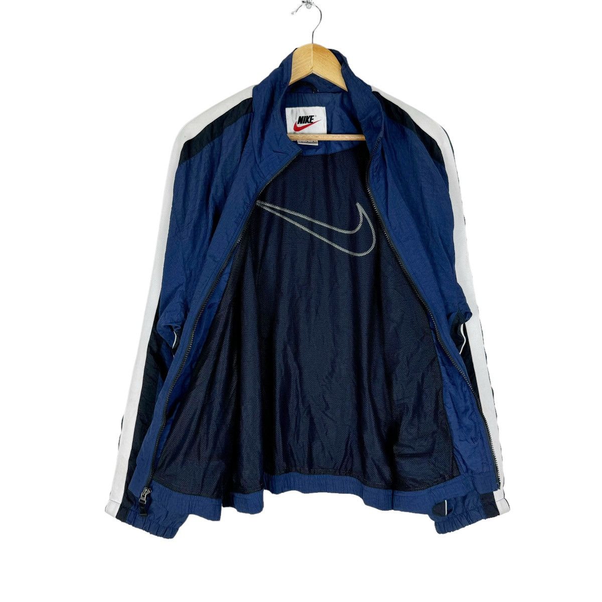 Vintage ⚡️NIKE SWOOSH SPORTS WINDBREAKER LIGHT JACKET Size US L / EU 52-54 / 3 - 7 Thumbnail