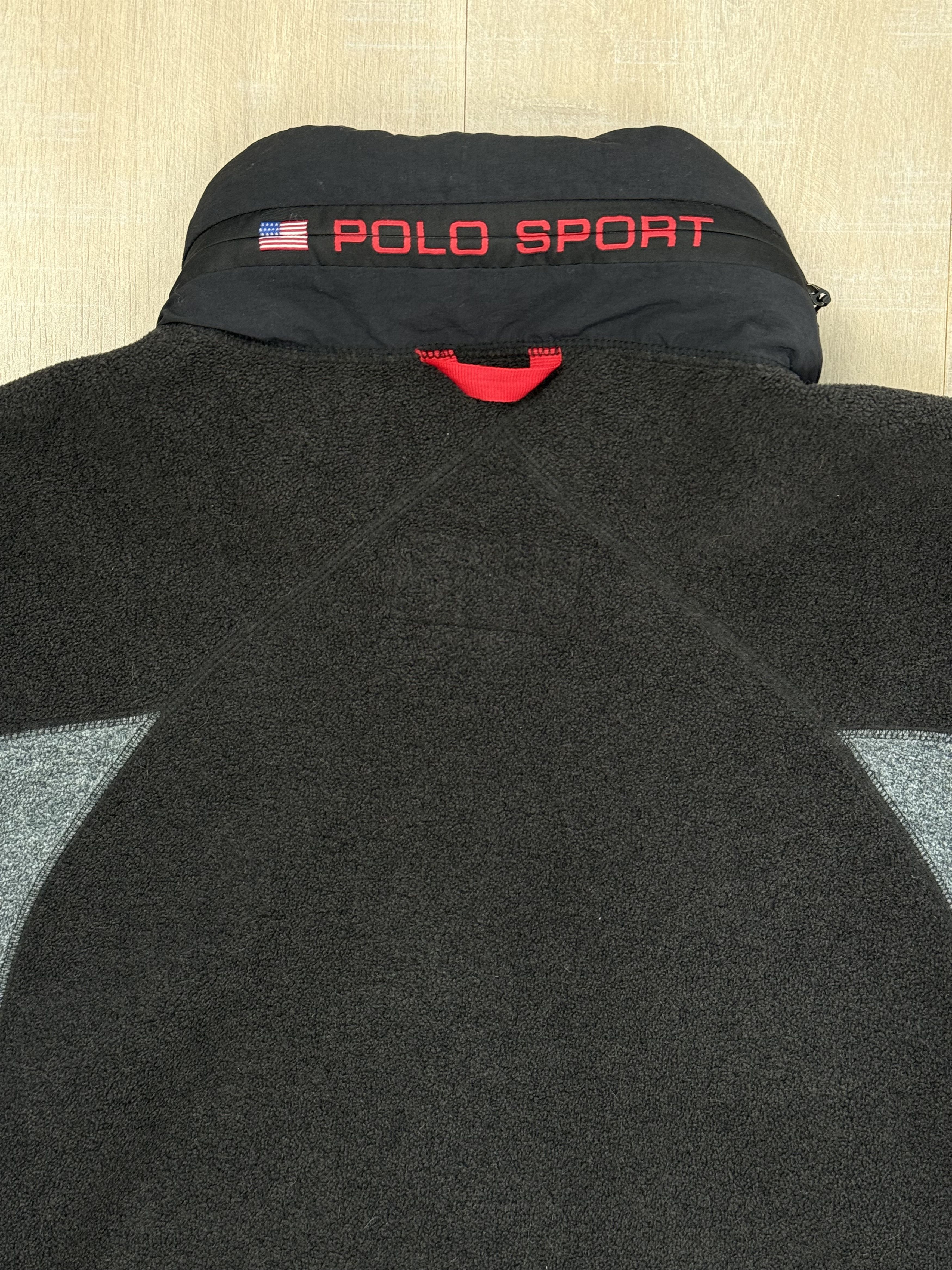 Polo Ralph Lauren Vintage Polo Sport Ralph Lauren Zip Polartec Flecce Jacket Size US XL / EU 56 / 4 - 8 Thumbnail