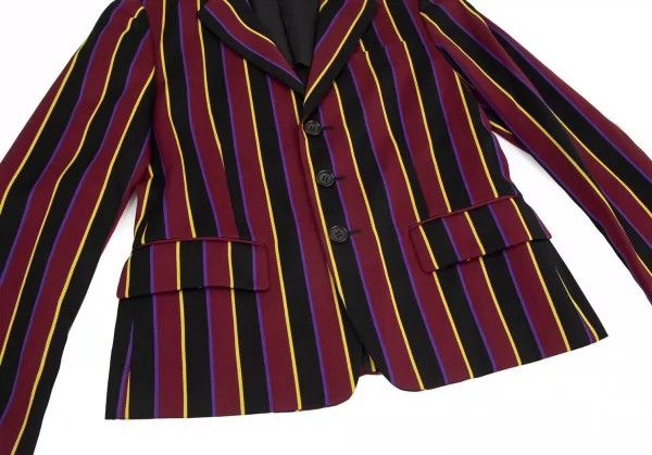 Comme des Garcons Comme des Garcons Wool striped suit jacket Size M / US 6-8 / IT 42-44 - 4 Thumbnail