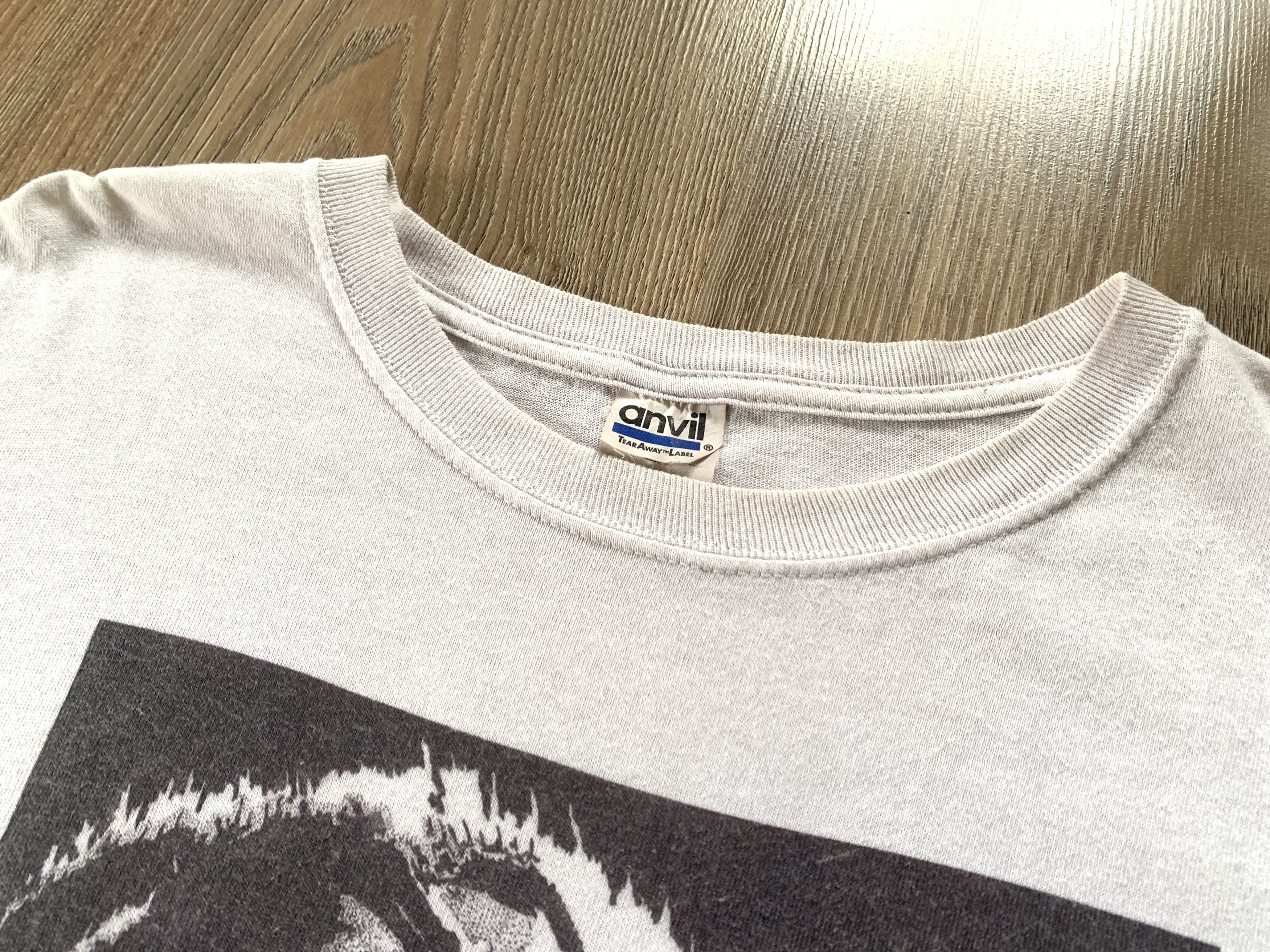 Anvil × Bob Marley Anvil Vintage Bob Marley Printed T-Shirt Size US XL / EU 56 / 4 - 4 Thumbnail