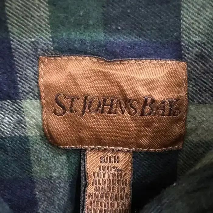 Vintage Vintage St John bay Plaid Tartan Flannel Shirt 👕 Size US S / EU 44-46 / 1 - 3 Thumbnail