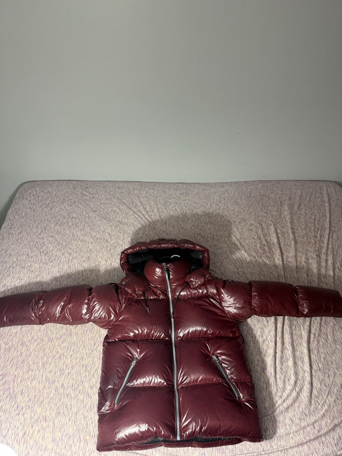 Mackage Mens size 40/medium burgundy mackage Size US XXS / EU 40 - 4 Thumbnail