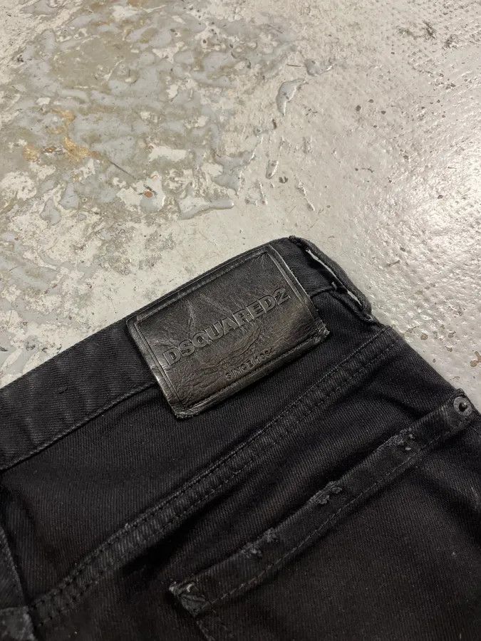 Dsquared2 SS2017 Dsquared2 Black Destroy Jean Size US 31 - 7 Thumbnail