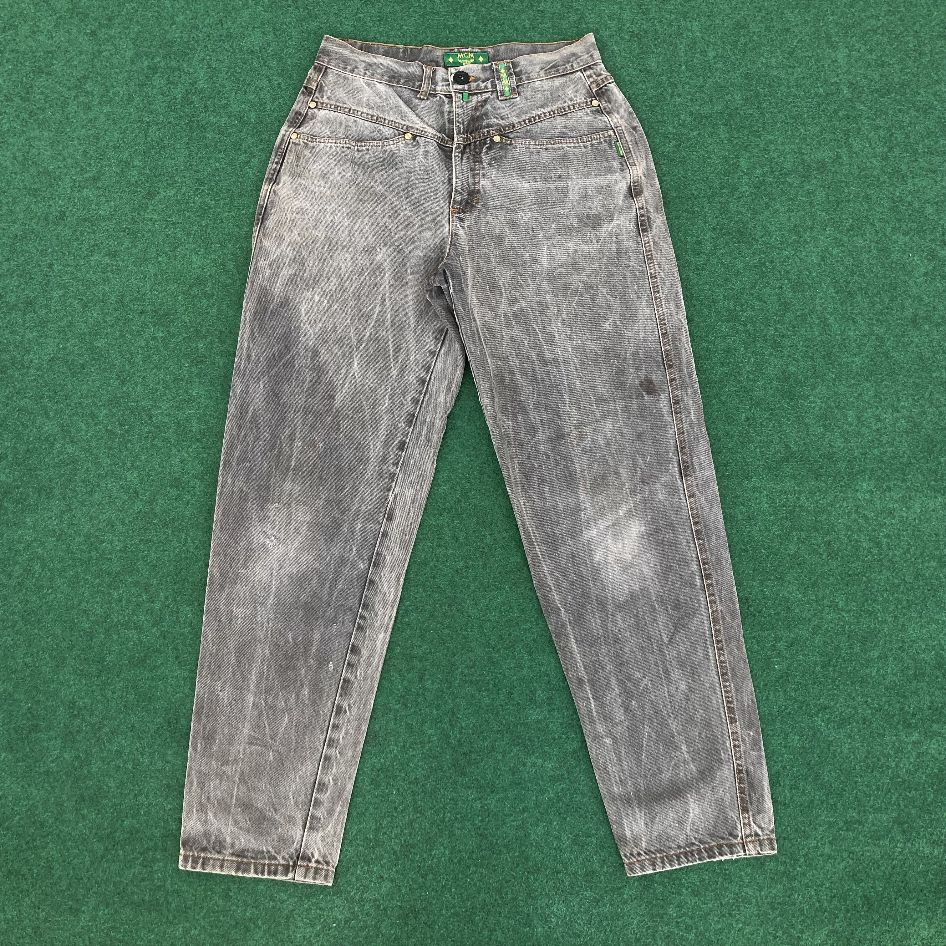 MCM × Vintage Vtg MCM Legere Monogram Jeans Size 29" - 1 Thumbnail