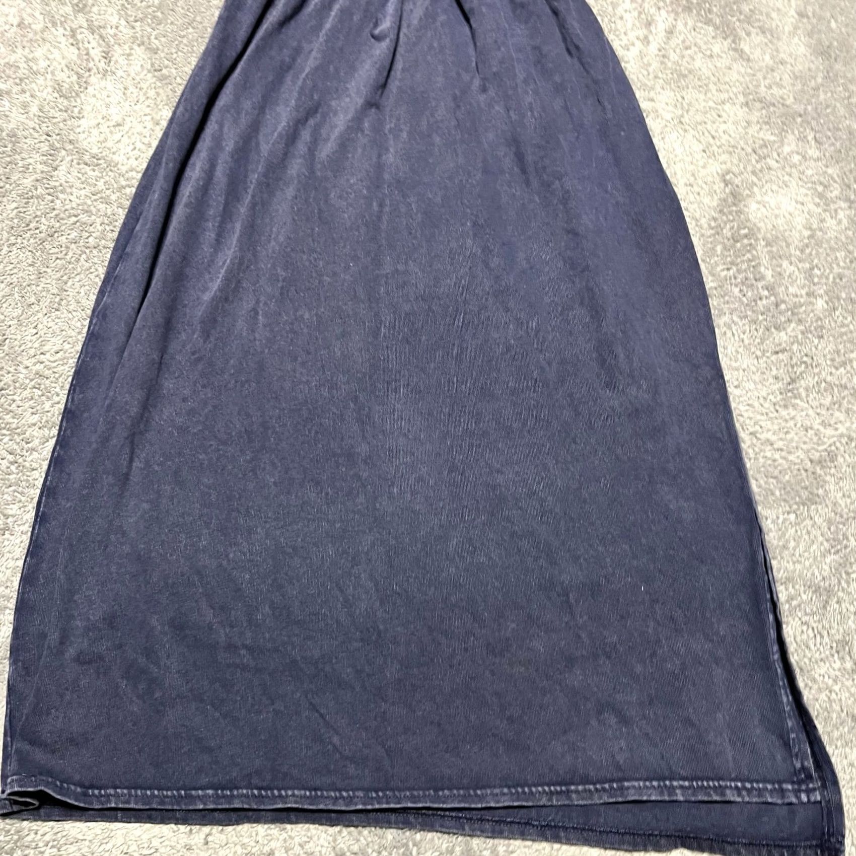 Free People Free People Dress Maxi Dress Strapless Tangelica Blue Slit Womens M Size M / US 6-8 / IT 42-44 - 4 Thumbnail
