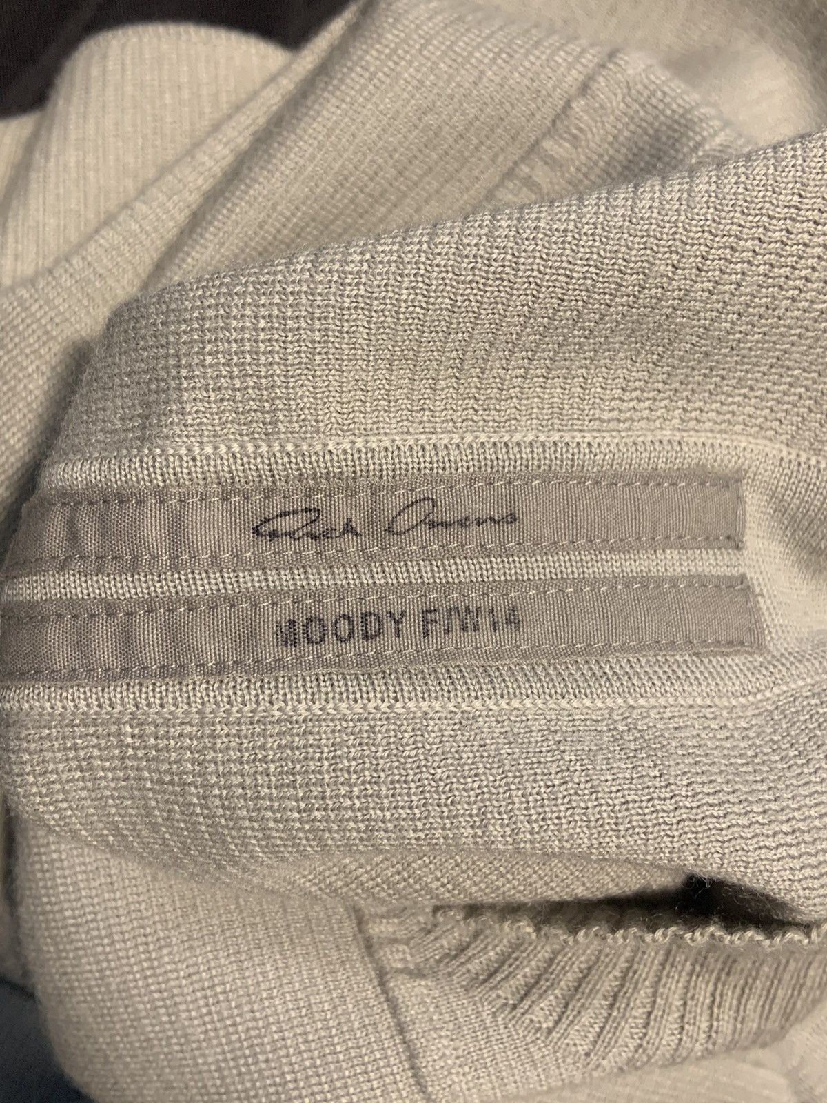 Rick Owens Rick Owens MOODY F/W 14 100% Cashmere Sleeveless Turtleneck Size US S / EU 44-46 / 1 - 9 Thumbnail