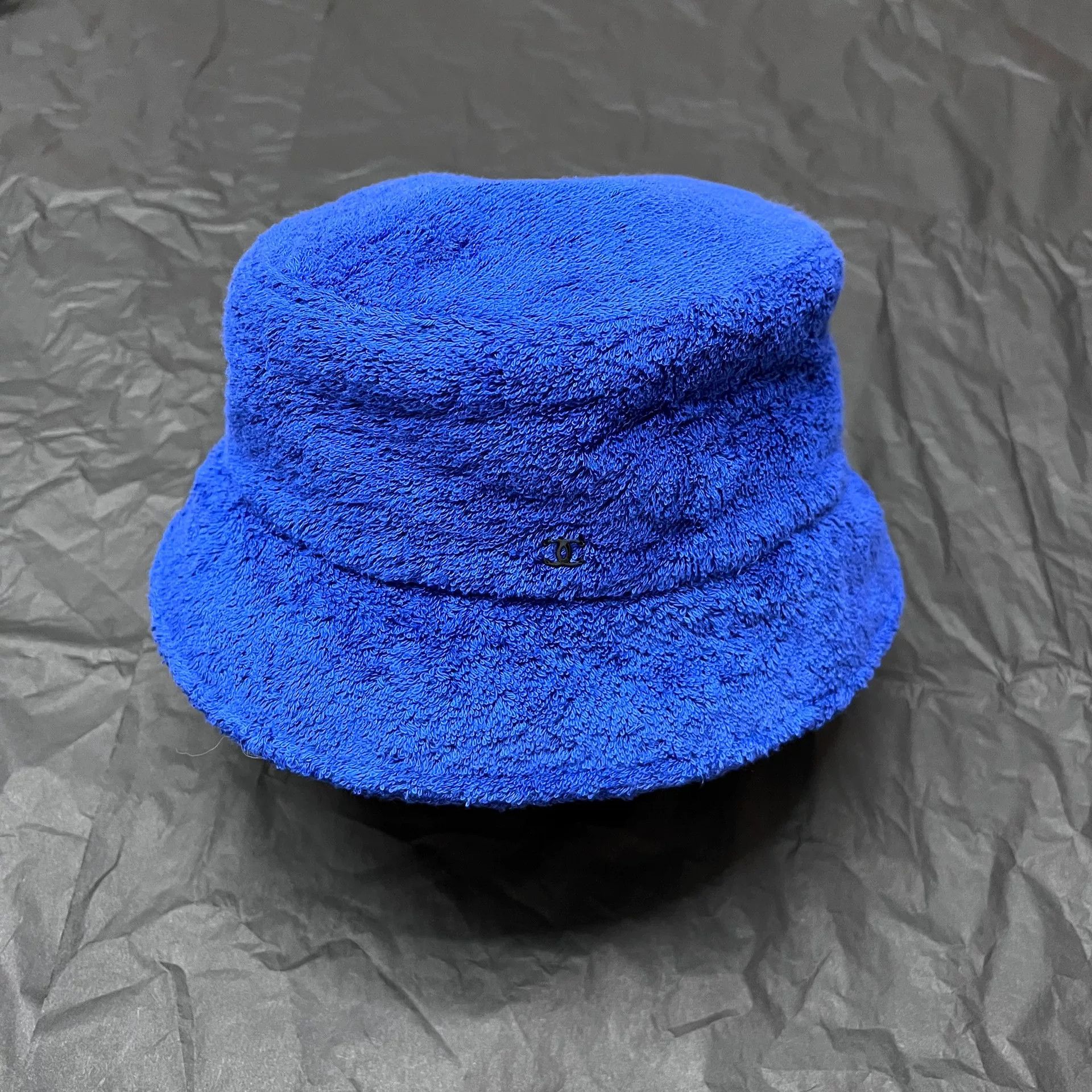 Chanel Chanel Blue Bucket Hat Size ONE SIZE - 1 Thumbnail