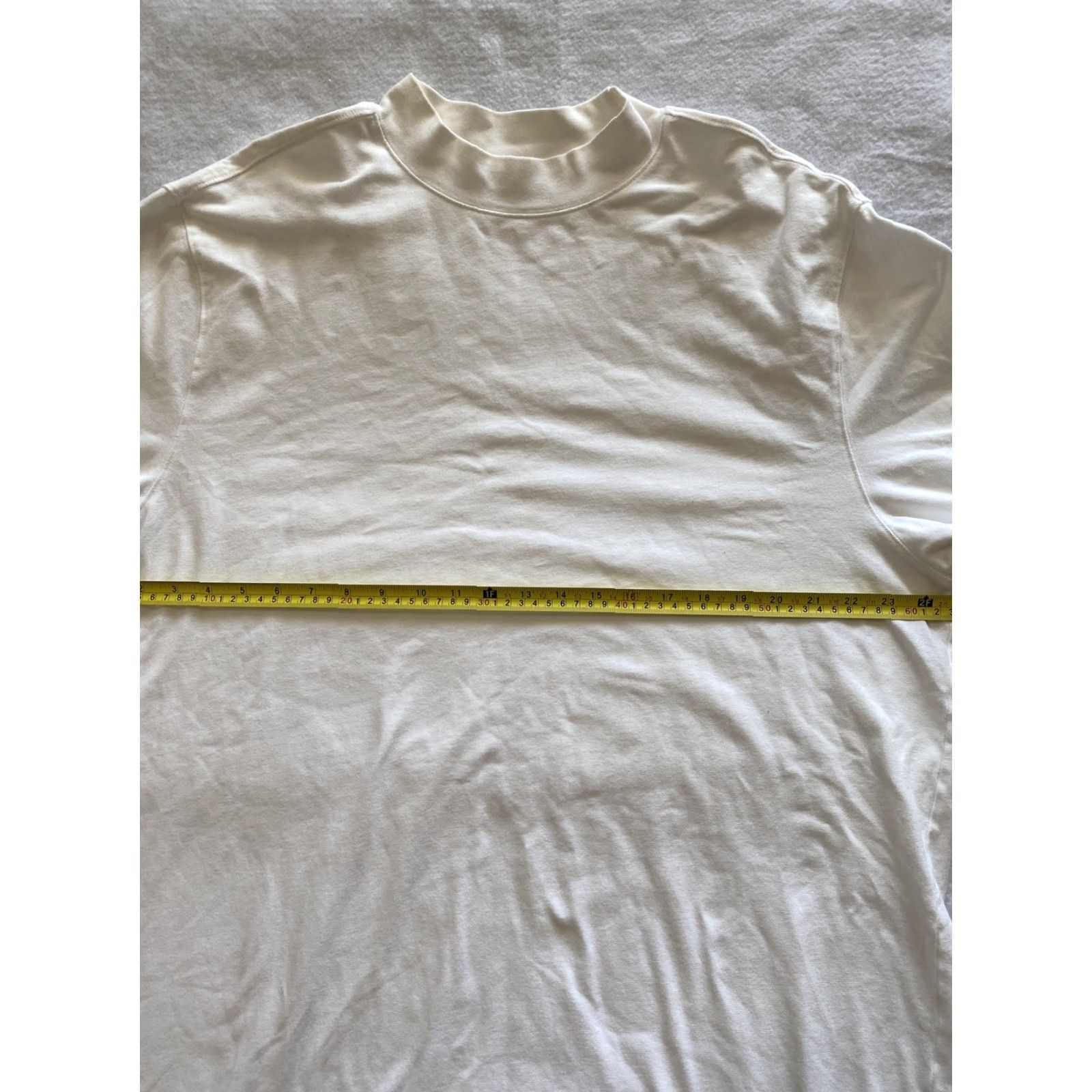 Vintage Gander Mountain Shirt Men's XL White Long Sleeve Mock T basic Solid Guide Series / 16-2 Size US XL / EU 56 / 4 - 5 Thumbnail
