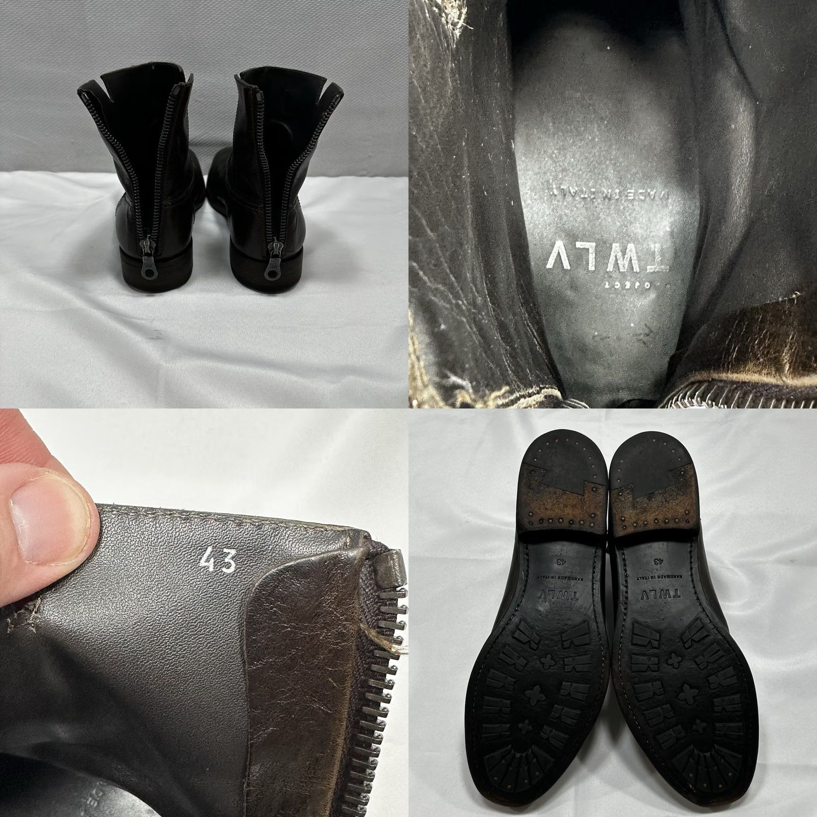 Project TWLV Blake Rapid Zipper Boot Men