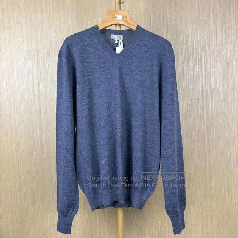 Dior Dior Navy Wool Sweater for Women . Size S / US 4 / IT 40 - 1 Thumbnail