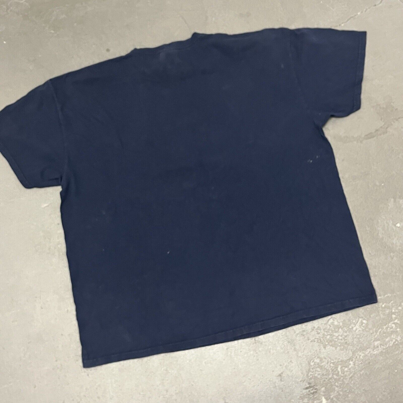 Nike Vintage 2000’s Y2K Nike S/S Graphic T-shirt Size XXL Navy Size US XXL / EU 58 / 5 - 10 Thumbnail