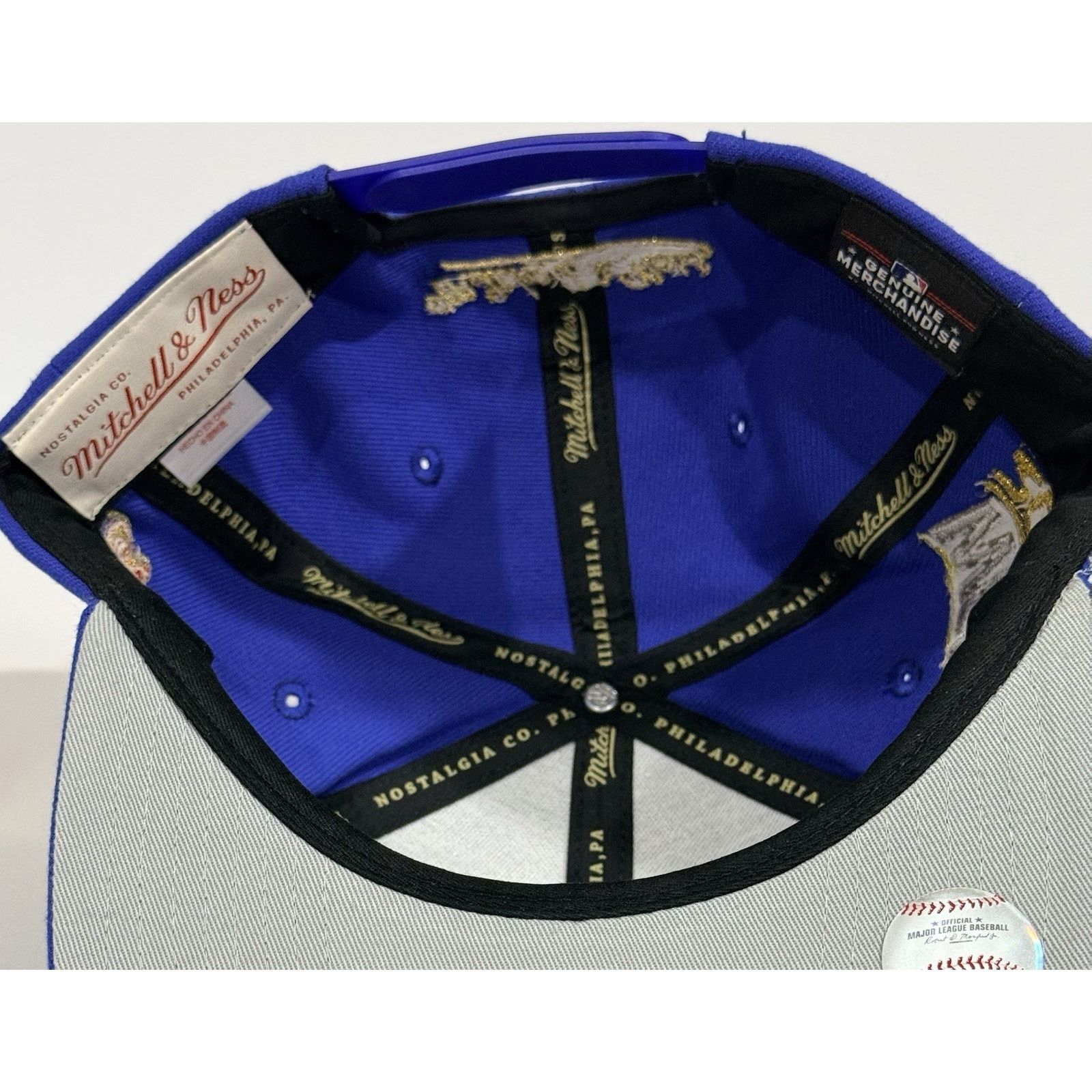 Mitchell & Ness Mitchell & Ness LA Dodgers 2020 World Series Snapback Hat Size ONE SIZE - 8 Thumbnail