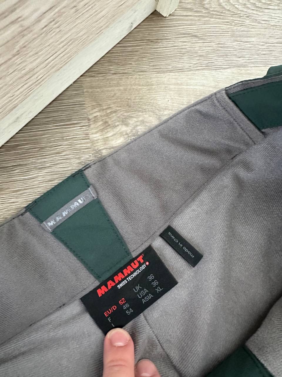 Mammut × Vintage Vintage Mammut Outdoor Ski Green DryTech Pants Size US 36 / EU 52 - 9 Thumbnail