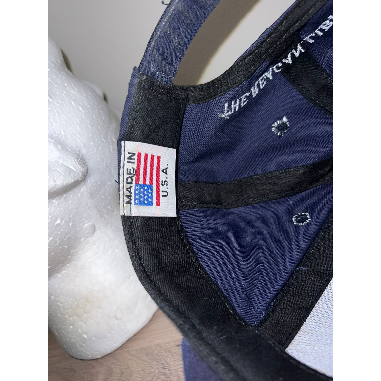 Vintage VTG Air Force One Presidential Airplane Reagan Library Hat Size ONE SIZE - 8 Thumbnail