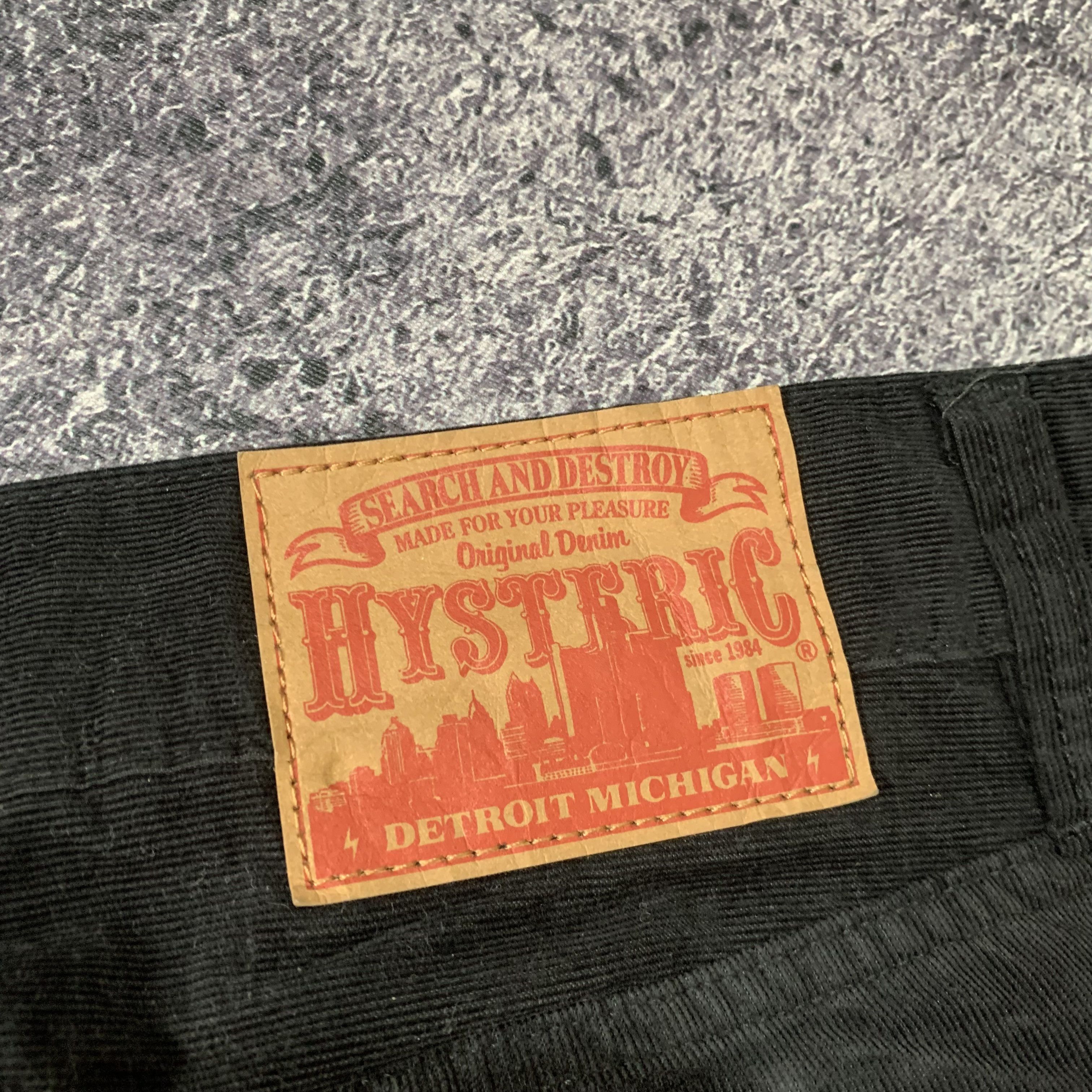 Hysteric Glamour Vintage Hysteric Detroit Michigan Button Fly Corduroy Pants Size US 33 - 4 Thumbnail