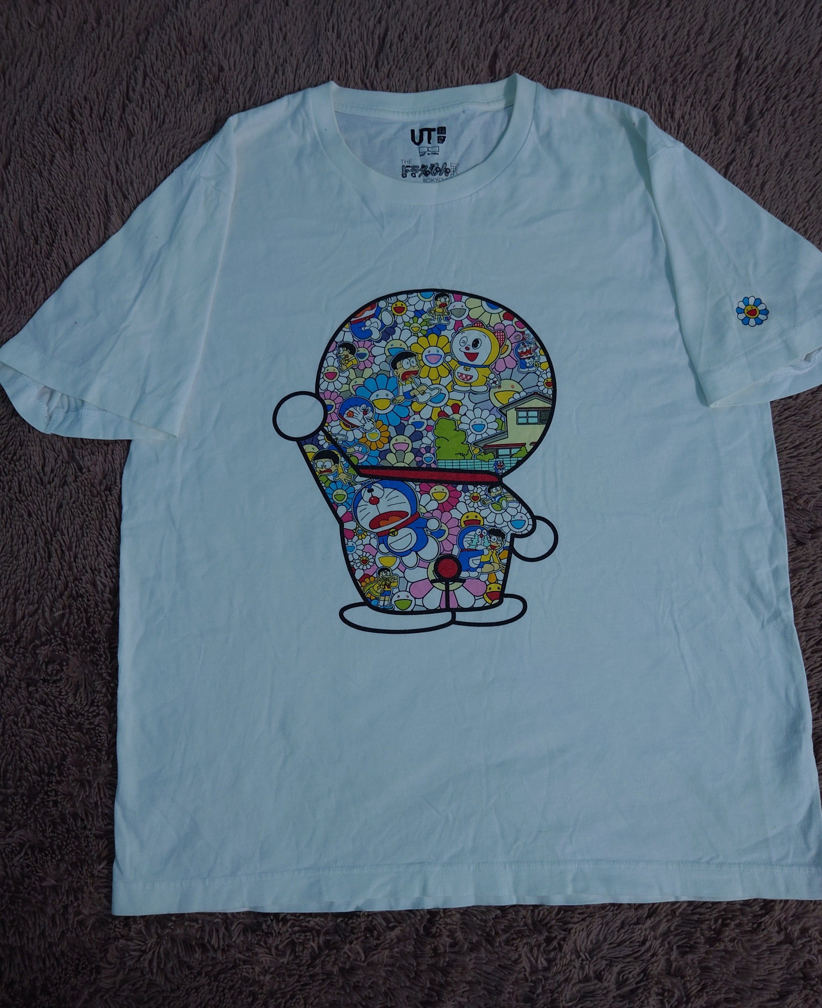 Takashi Murakami × Uniqlo Uniqlo x Takashi Murakami x Doraemon T-shirt ©2017 Size US L / EU 52-54 / 3 - 5 Thumbnail