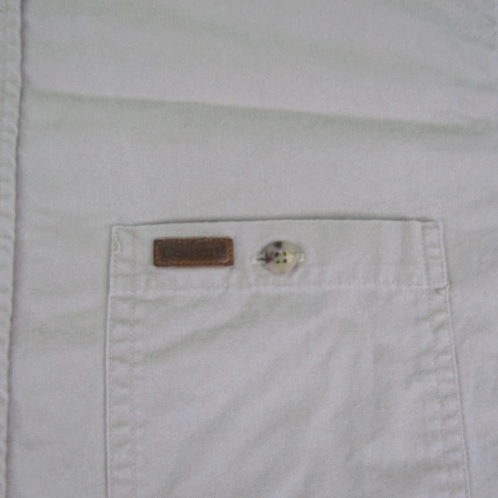Carhartt VINTAGE Carhartt Shirt Mens Large Tall Casual Workwear Long Sleeve Khaki Cotton Size US L / EU 52-54 / 3 - 3 Thumbnail
