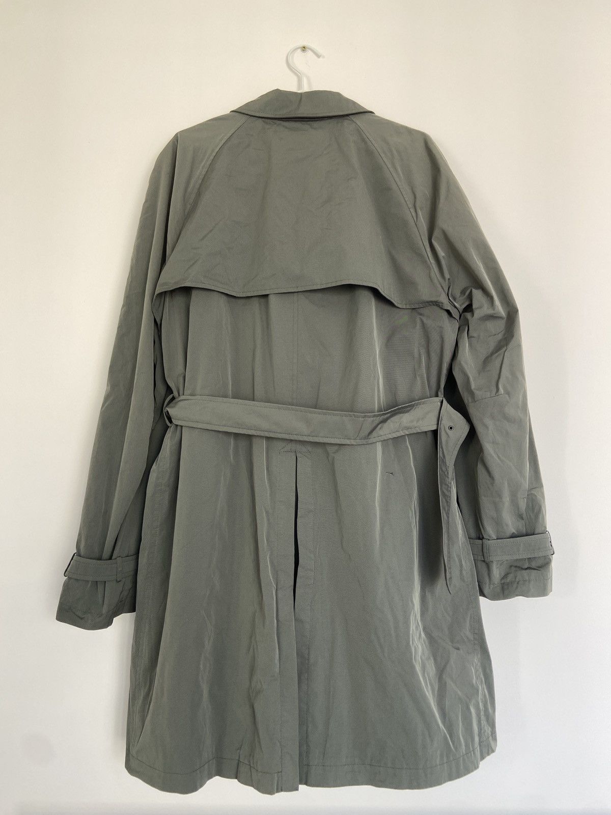 Loro Piana Loro Piana Light Olive Stormey Trench Tecno Coat Size US XXL / EU 58 / 5 - 9 Thumbnail