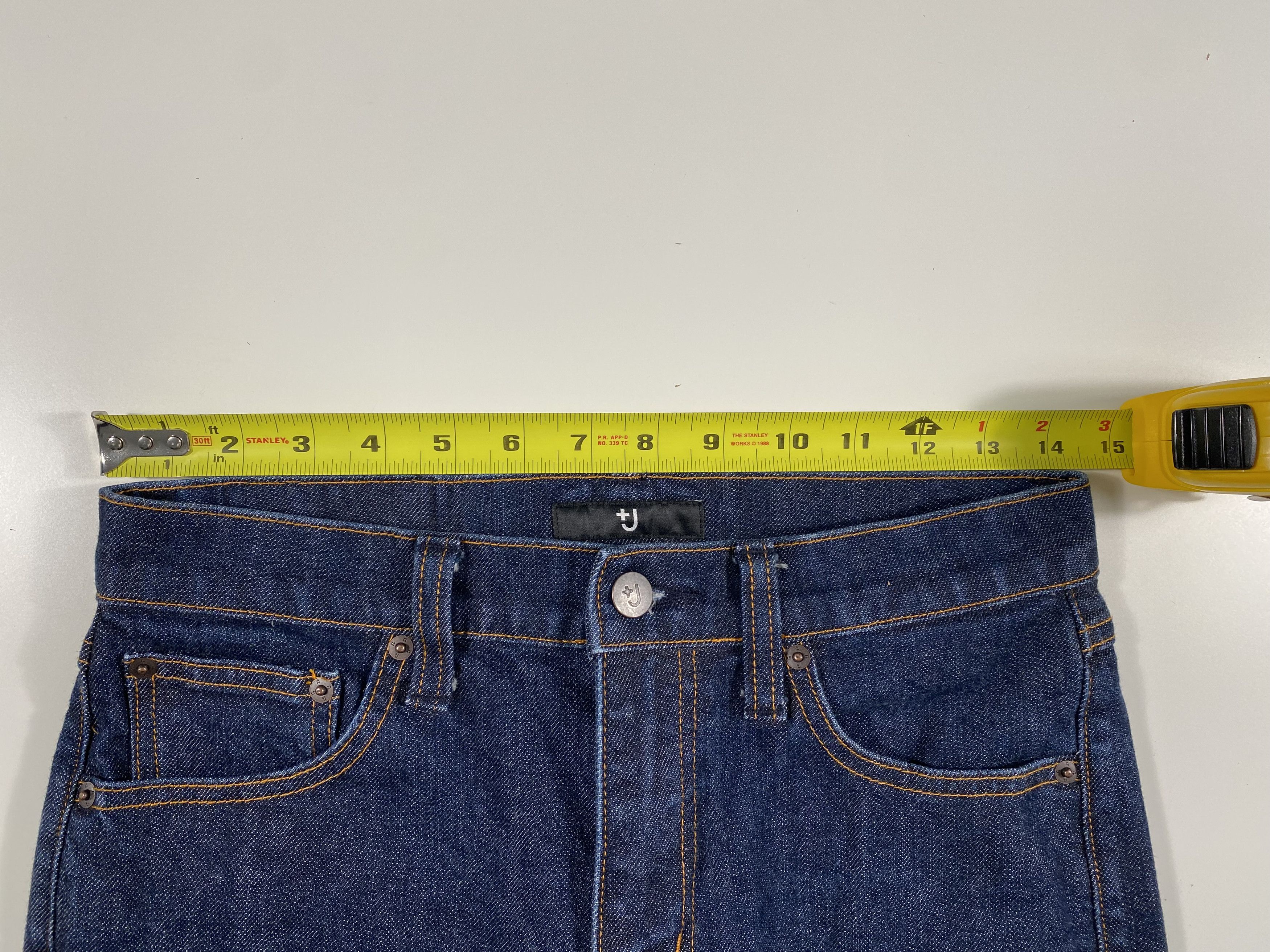 Jil Sander × Uniqlo Jil Sander x Uniqlo +J Slim Cropped Selvedge Jeans 28x24.5 Size US 28 / EU 44 - 7 Thumbnail