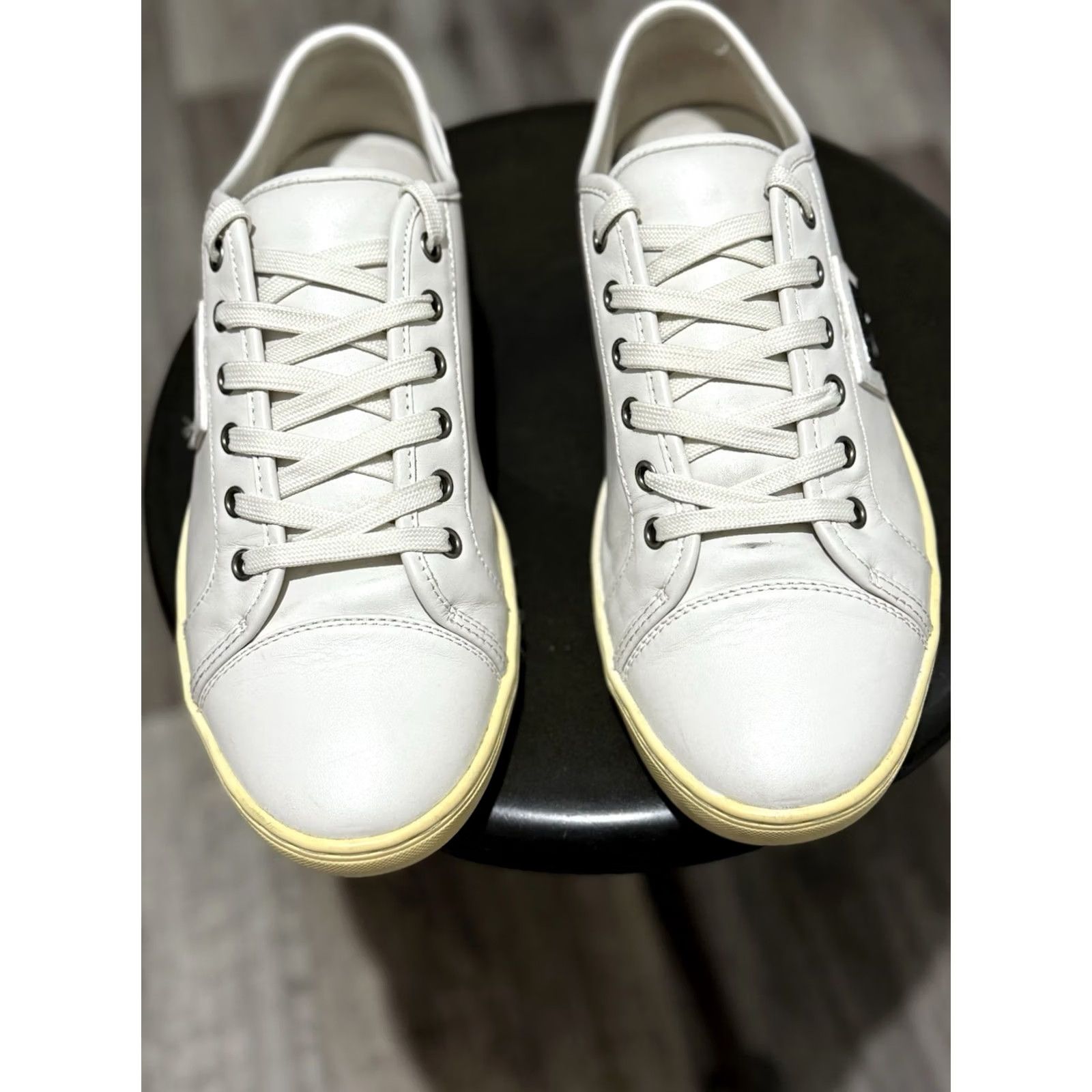 Dolce & Gabbana Dolce&Gabbana Low Top Sneakers White Leather Mens US 8 EU 41-42 Casual City Luxury Sneakers Dolce Gabana Shoes Men Size US M / EU 48-50 / 2 - 5 Thumbnail