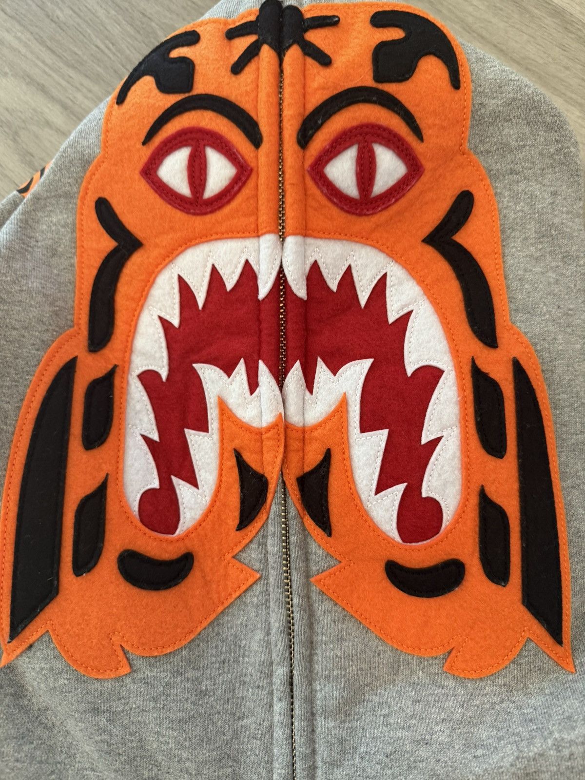 Bape Bape Tiger full zip hoodie Size US XXL / EU 58 / 5 - 5 Thumbnail