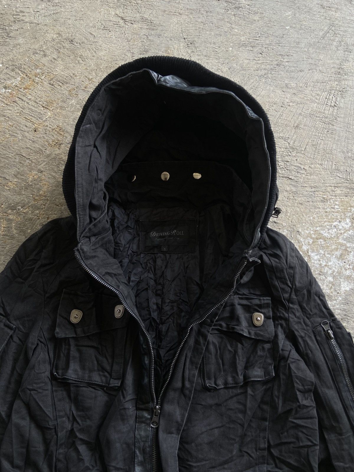 Le Grande Bleu (L.G.B.) 2000s Driving Roll - Cyber Apocalypse Lgb Style Bono Jacket Size US M / EU 48-50 / 2 - 6 Thumbnail